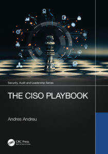 Cover of The CISO Playbook by Andres Andreu